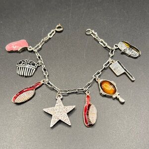 Vintage Graziano Charm Bracelet